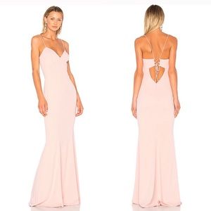 Katie May Luna Dress in Dusty Rose